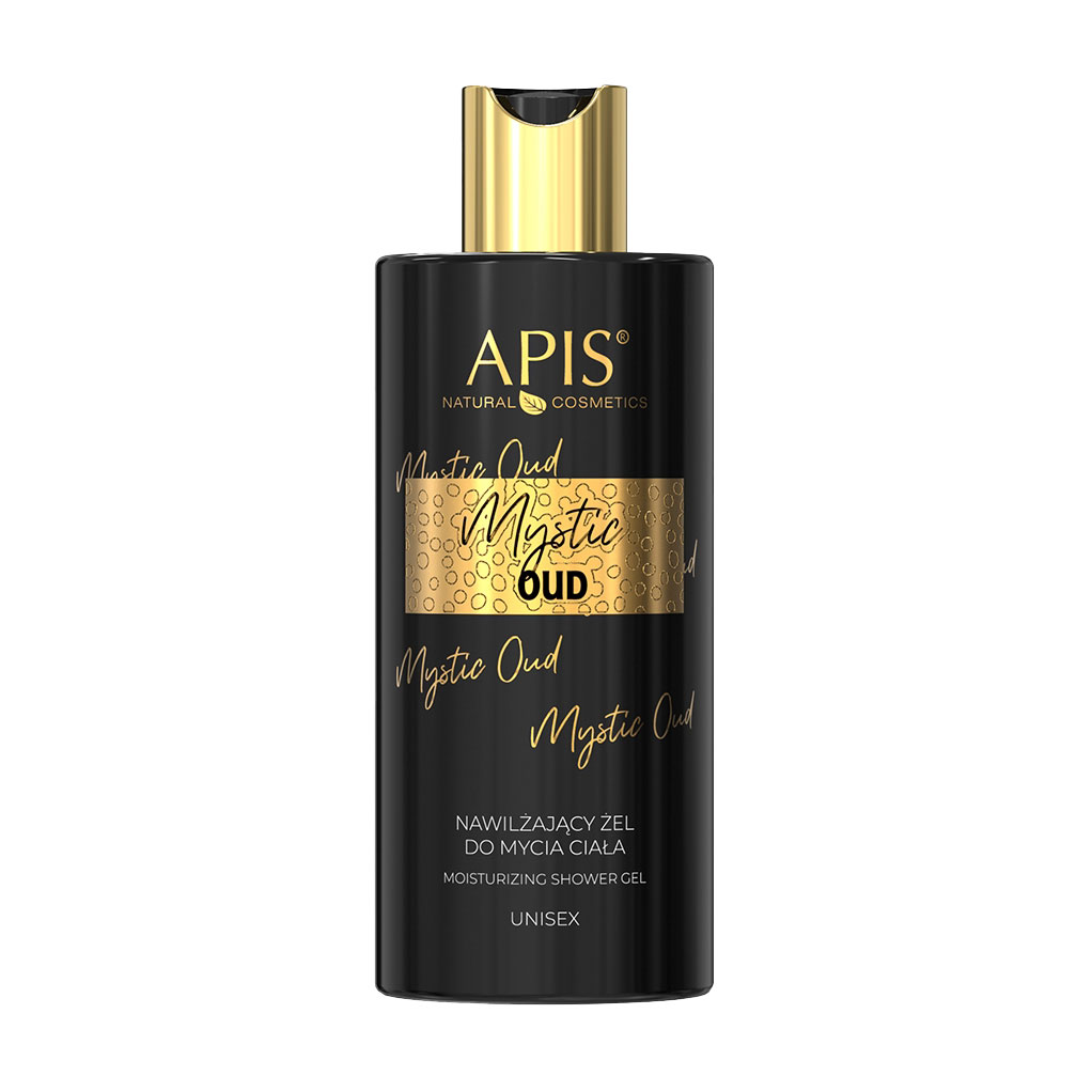 Зволожувальний гель для душу Apis Natural Cosmetics Mystic Oud Moisturizing Shower Gel, 300 мл